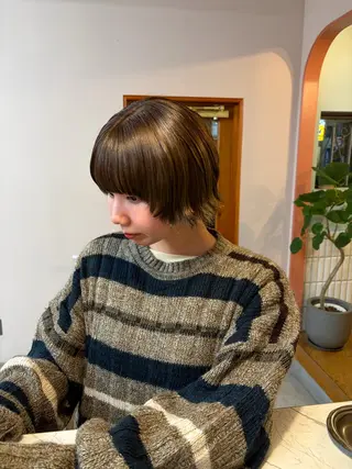 カラー 長嶋 まりののヘアスタイル