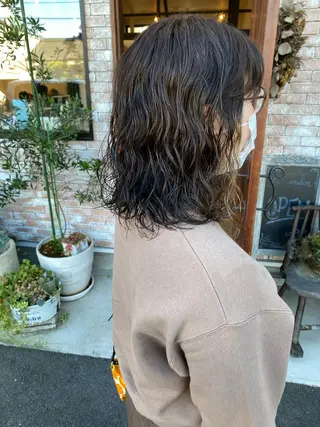 ミディアム パーマ 【浜松・豊橋】 ニシモトのヘアスタイル