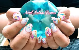 ネイル Nailsalon Reine所属・玉栄 伶奈のネイルデザイン