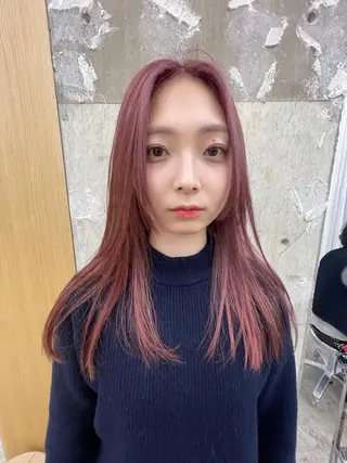 ロング 垢抜けボブ/SAHO /OAK溝の口のヘアスタイル