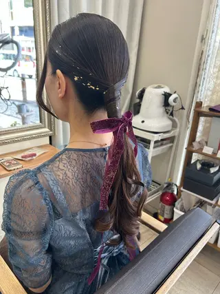 ヘアアレンジ Plaatje💐 ゆずはのヘアスタイル