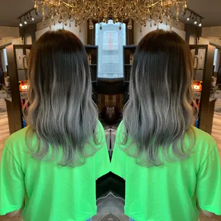 セミロング カラー 【KIRA 代表】 TATSUYAのヘアスタイル