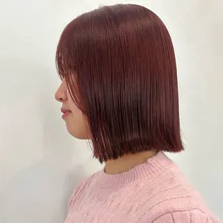 カラー このか/似合わせ/ 透明感/ダブルカラーのヘアスタイル