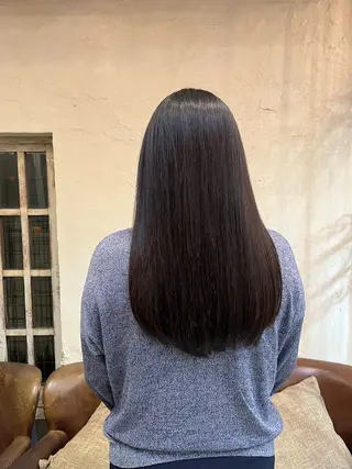 ロング ブリーチカラー/ パーマ/Asukaのヘアスタイル