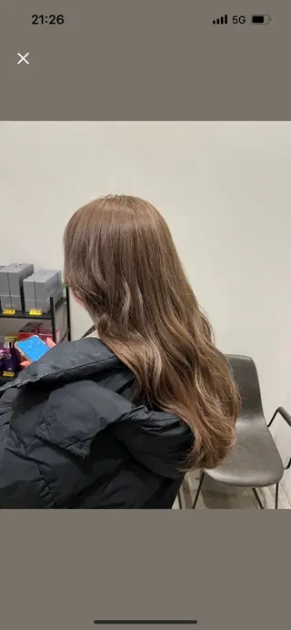 カラー 🕊️あやか ロングカット/メンズのヘアスタイル