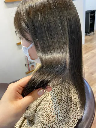 ロング カラー 🥣 hashi 🛋️のヘアスタイル