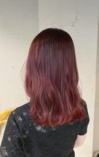 セミロング カラー 艶髪/髪質改善/ MONSO山本のヘアスタイル