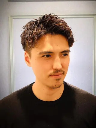 パーマ メンズ Chrom Tokyo ne/on所属・🔥メンズ専門🔥 山田　パーマ大人気◎のヘアスタイル