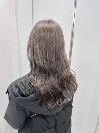 ロング 💍大人デザイン /ハイトーン♡リクトのヘアスタイル