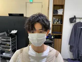 メンズ ヘアリゾート粋 enam 新宿東口店所属・斎藤 友太のヘアスタイル