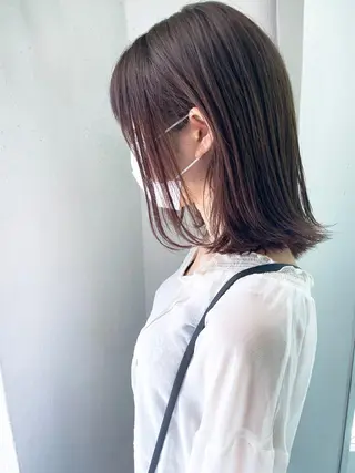 ショート カラー 髪質改善/艶髪 やまなかのヘアスタイル