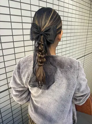 ヘアアレンジ 刈り上げカットモデル 👗SHIZUKAのヘアスタイル