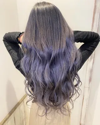 セミロング カラー Fbeauty所属・ブリーチ koheiのヘアスタイル