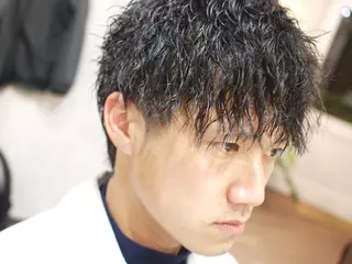 パーマ メンズ LandS所属・山本 昌生のヘアスタイル