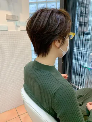 ショート 髪質改善 Blumeのヘアスタイル