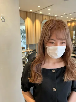 セミロング カラー 🦄Rena 🦄のヘアスタイル