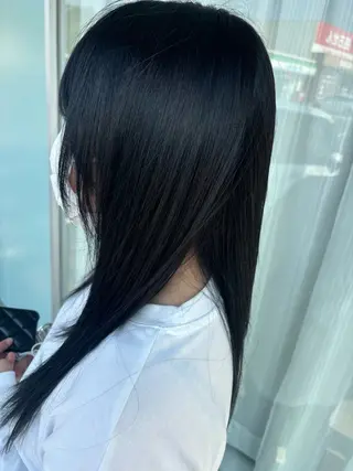 ロング 上河 綾樺のヘアスタイル