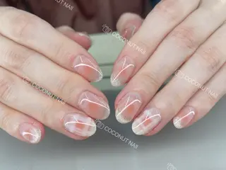 ネイル 神田 ココナッツのネイルデザイン