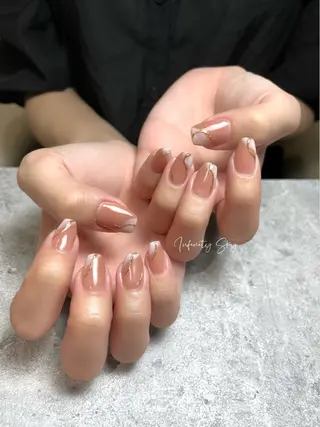 ネイル infinity skyのネイルデザイン
