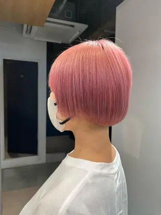 ショート カラー hair design icoii所属・横田 美咲のヘアスタイル