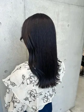 セミロング カラー レイヤー/透明感 カラー🌿KANTAのヘアスタイル