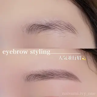 アイブロウ ivy-nue🩶 Natsumiのマツエク・マツパデザイン