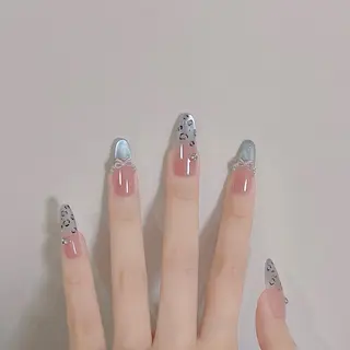 ネイル H3 Nail Tsuki🦋💙のネイルデザイン