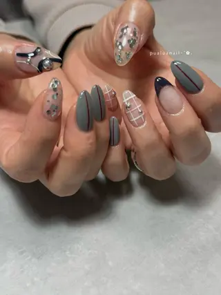 ネイル pualua miharuのネイルデザイン