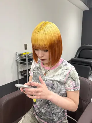 ショート カラー ‎🤍富士美容院/ RIRI🎀のヘアスタイル