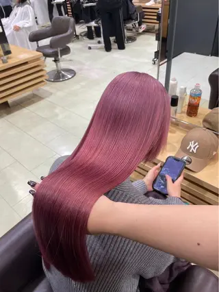 ロング レイヤー／マツエク 💋𝑨𝑵𝑵𝑨のヘアスタイル