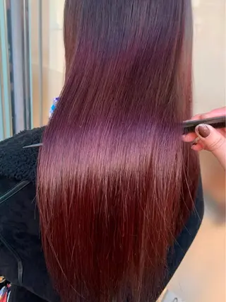 ロング カラー REM 阿佐ヶ谷所属・REM【阿佐ヶ谷】 MEGUのヘアスタイル