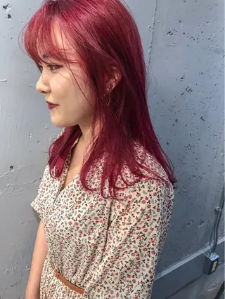 ロング nessヤマサキ リュウタのヘアスタイル