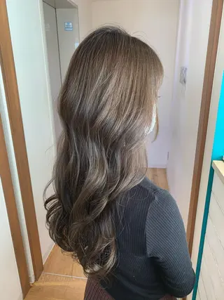 ロング カラー ヘアアレンジ 店長/ 加藤 流菜のヘアスタイル