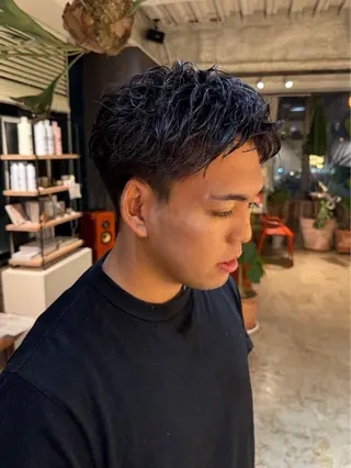 パーマ 中嶋 莉子のヘアスタイル