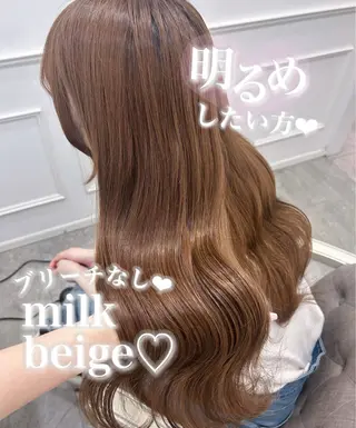 ロング 💎りあん/大須/栄 ブリーチなしWカラーのヘアスタイル