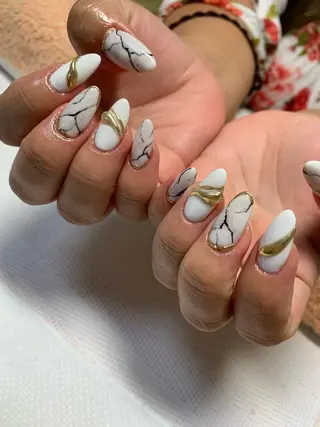 ネイル rukianail 新里のネイルデザイン