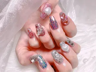 ネイル ゆりか ジョアアンジェ福島のネイルデザイン