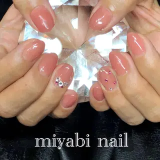 ネイル miyabi nail 桂川駅近くのネイルデザイン