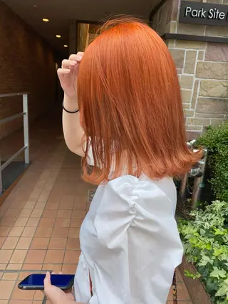 ミディアム カラー 当日予約◎ risaのヘアスタイル