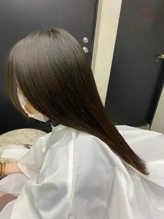 ロング メンズカット/パーマ 艶カラーTAIGA︎のヘアスタイル