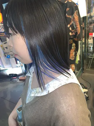 ミディアム カラー ピンクベージュ/新潟 万代/高橋桃葉🍑のヘアスタイル