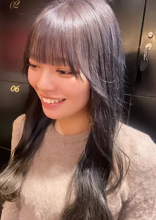 ロング カラー 💞暖色カラー 💞risaのヘアスタイル