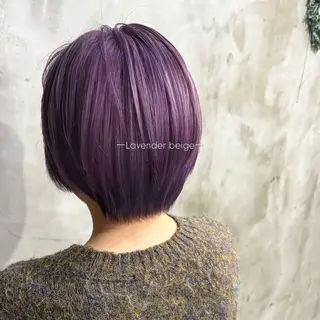 ショート カラー Ricca所属・Hina🧵/恵比寿 中目黒/透明感カラーのヘアスタイル