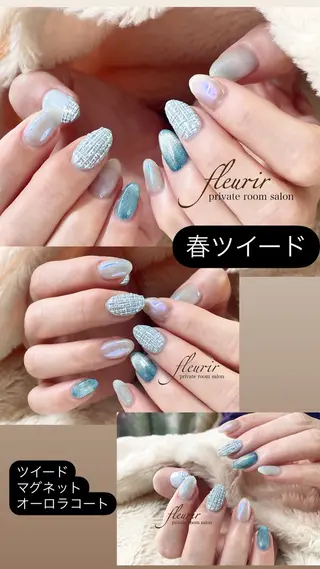 ネイル フルリール 【プライベートサロンのネイルデザイン