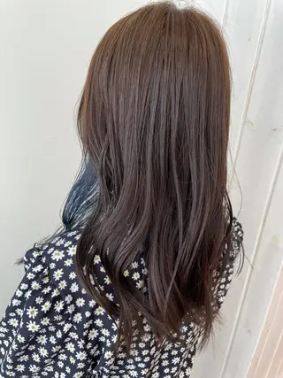 セミロング カラー 辻堂メンズ特化 YU-YAのヘアスタイル