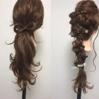 ヘアアレンジ 城間 愛理のヘアスタイル