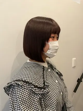 ショート カラー ハナ🌼 梅田/ボブ/パーマのヘアスタイル