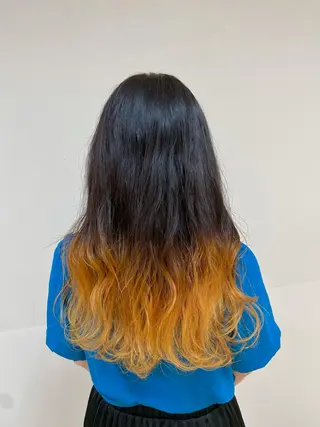 ロング カラー ヘアアレンジ 【Sweep】おじま のぞみのヘアスタイル