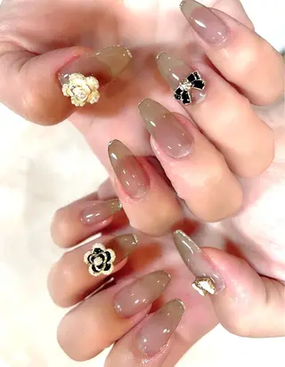 ネイル PRIMO🐈🌱 マツパ/黒ティントのマツエク・マツパデザイン