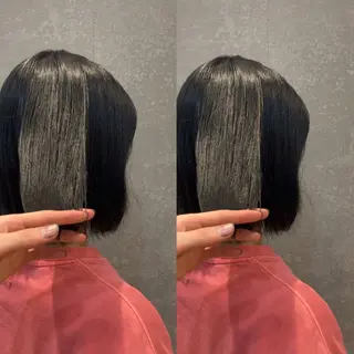 ミディアム カラー schon所属・み うのヘアスタイル